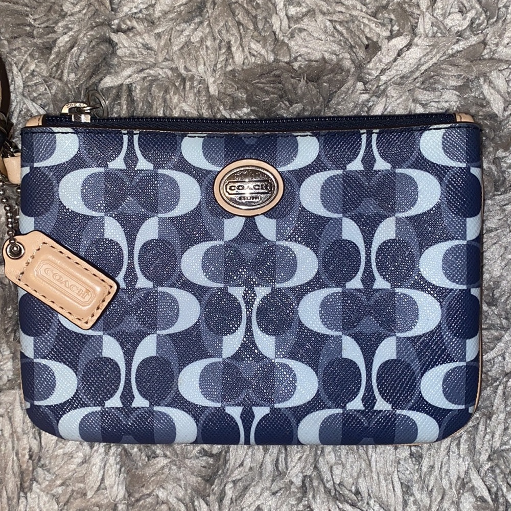 Coach Monogram Wristlet - Picture 2 of 5